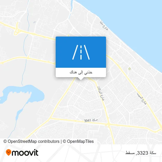 خريطة سكة 3323