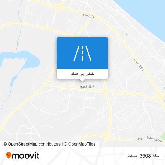 خريطة سكة 3908