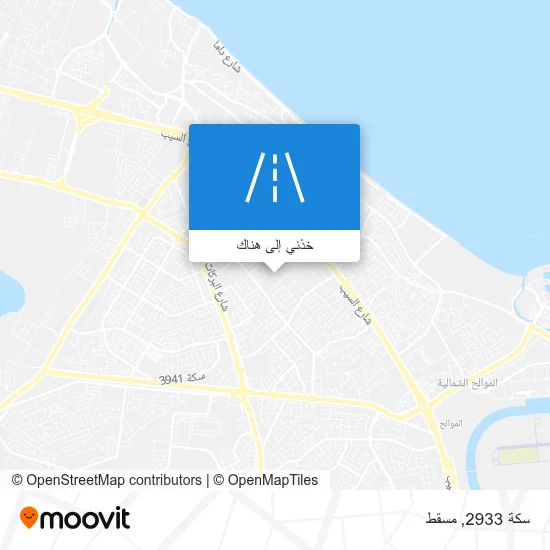 خريطة سكة 2933