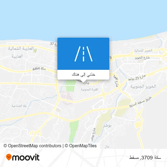 خريطة سكة 3709