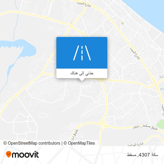 خريطة سكة 4307