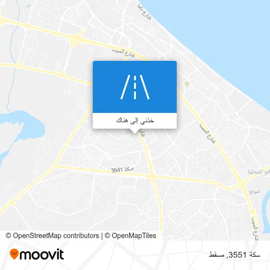 خريطة سكة 3551