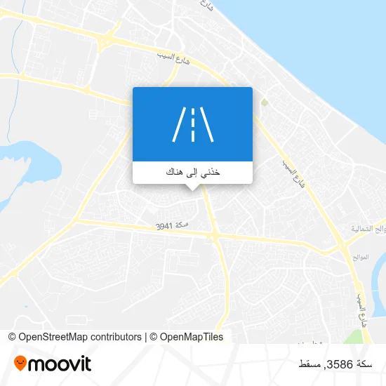 خريطة سكة 3586