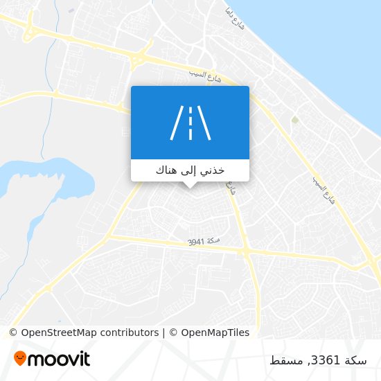 خريطة سكة 3361