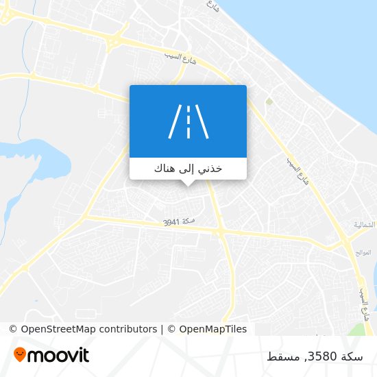 خريطة سكة 3580