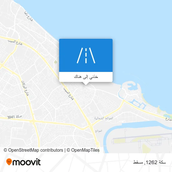 خريطة سكة 1262