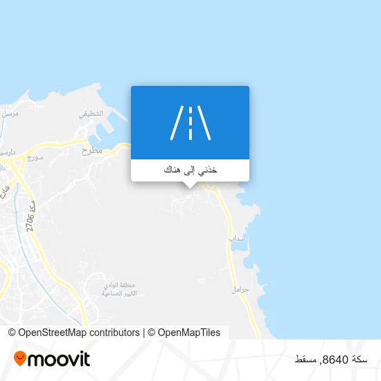 خريطة سكة 8640