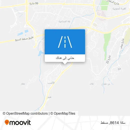 خريطة سكة 8614