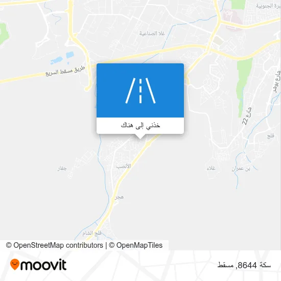خريطة سكة 8644