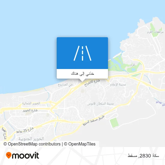 خريطة سكة 2830