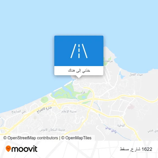 خريطة 1622 شارع