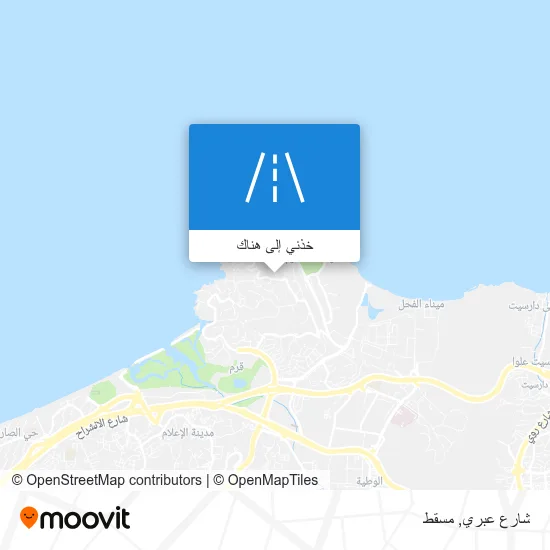 خريطة شارع عبري