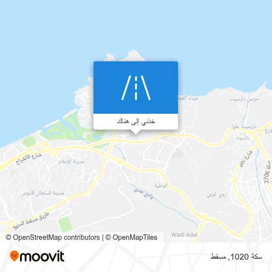 خريطة سكة 1020