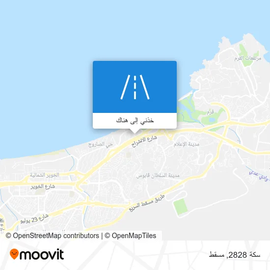 خريطة سكة 2828
