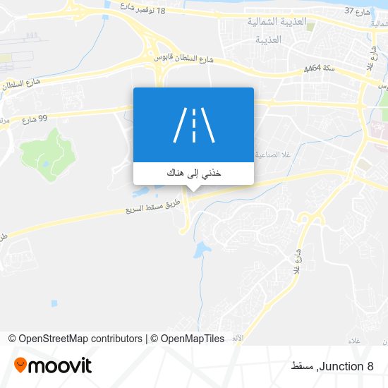 خريطة Junction 8