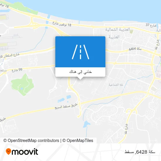 خريطة سكة 6428