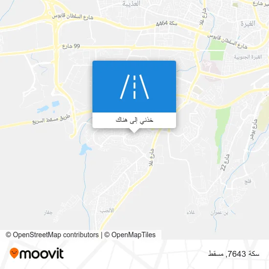 خريطة سكة 7643