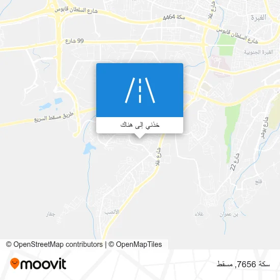 خريطة سكة 7656