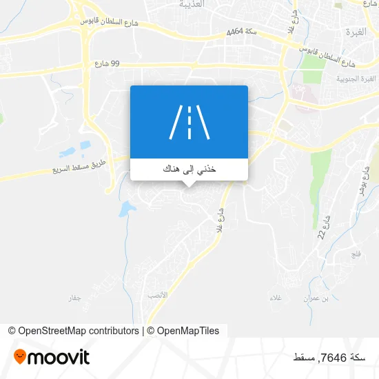 خريطة سكة 7646