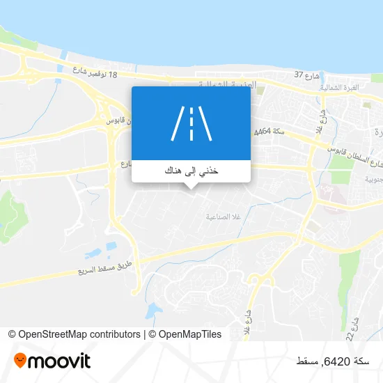 خريطة سكة 6420