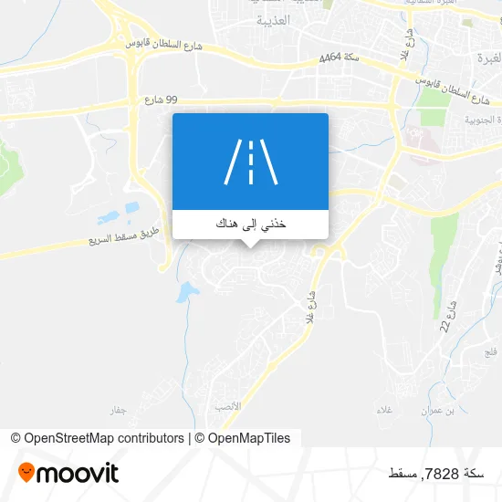 خريطة سكة 7828