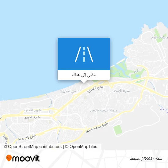خريطة سكة 2840