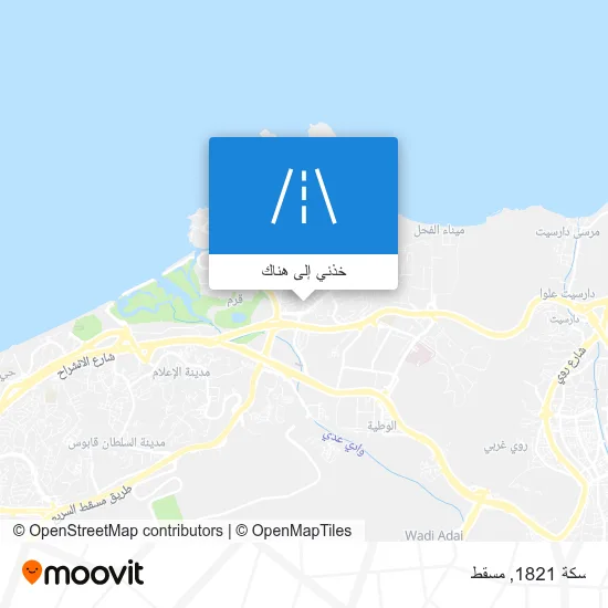 خريطة سكة 1821