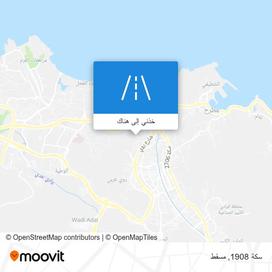 خريطة سكة 1908