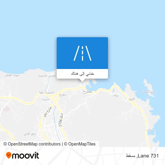 خريطة Lane 731