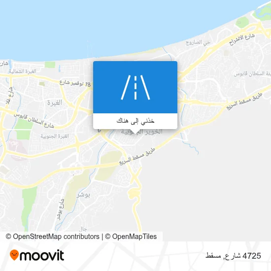 خريطة 4725 شارع