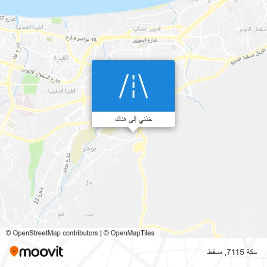 خريطة سكة 7115