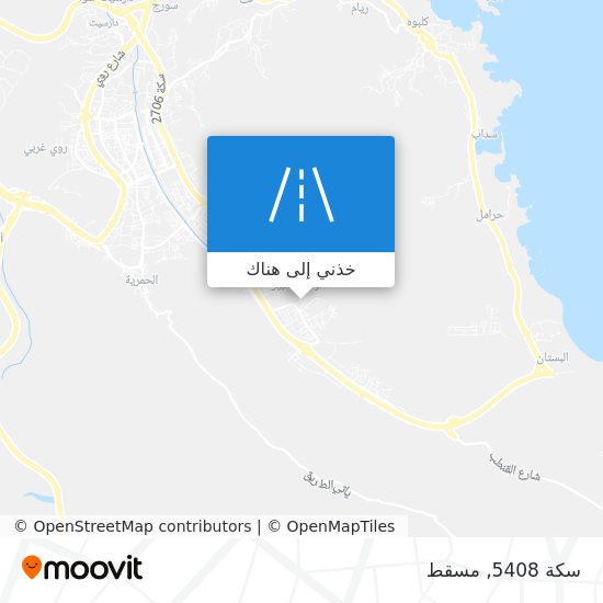 خريطة سكة 5408