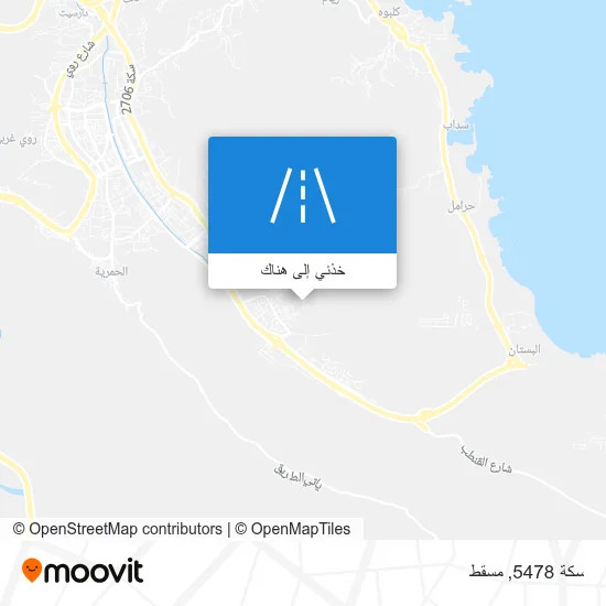 خريطة سكة 5478