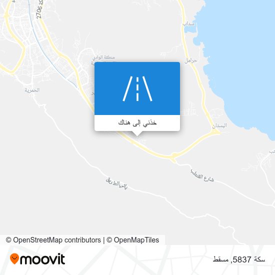 خريطة سكة 5837