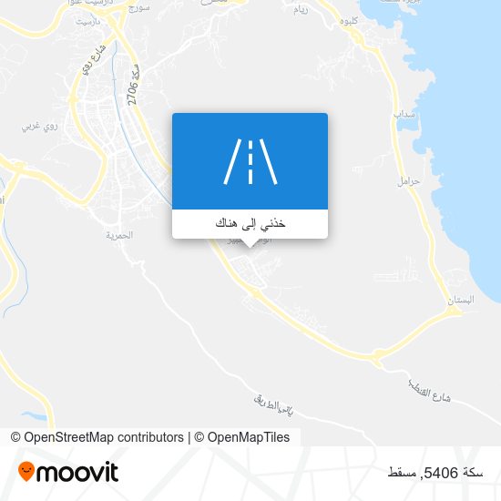 خريطة سكة 5406