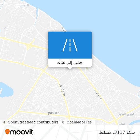 خريطة سكة 3117