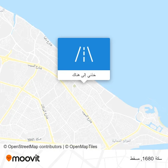 خريطة سكة 1680