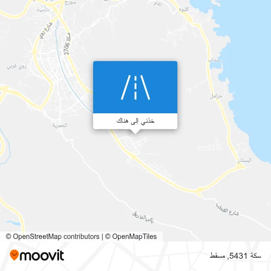 خريطة سكة 5431