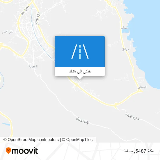 خريطة سكة 5487