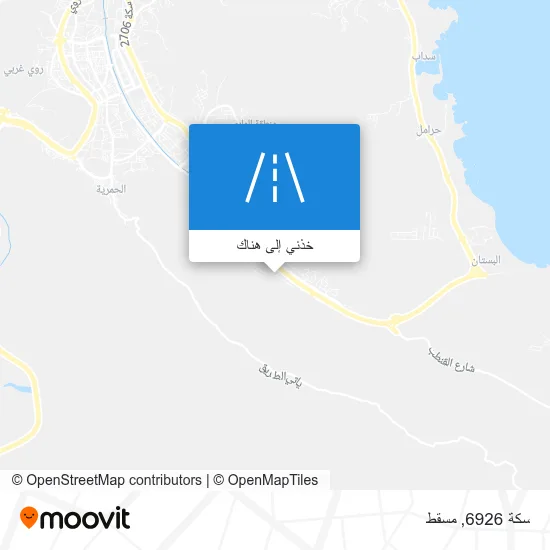 خريطة سكة 6926