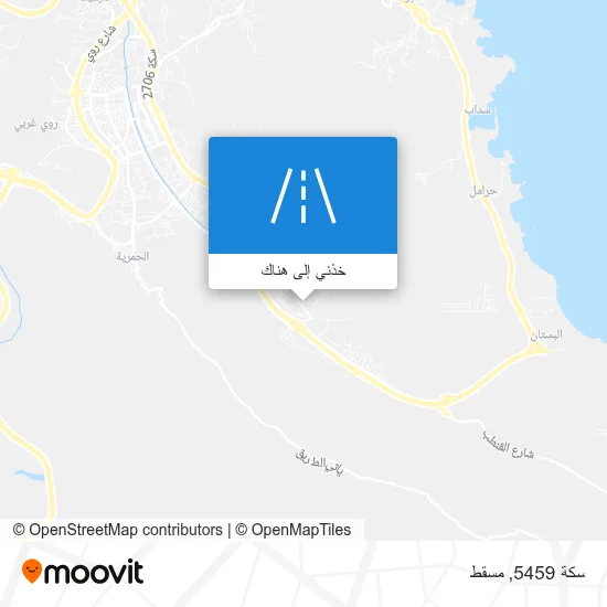 خريطة سكة 5459