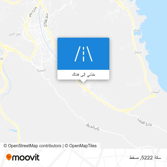 خريطة سكة 5222