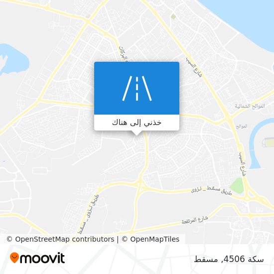 خريطة سكة 4506