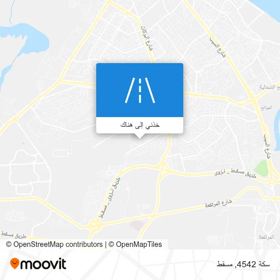 خريطة سكة 4542