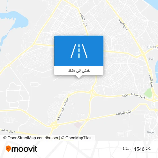 خريطة سكة 4546