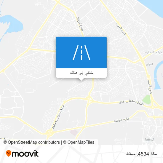 خريطة سكة 4534