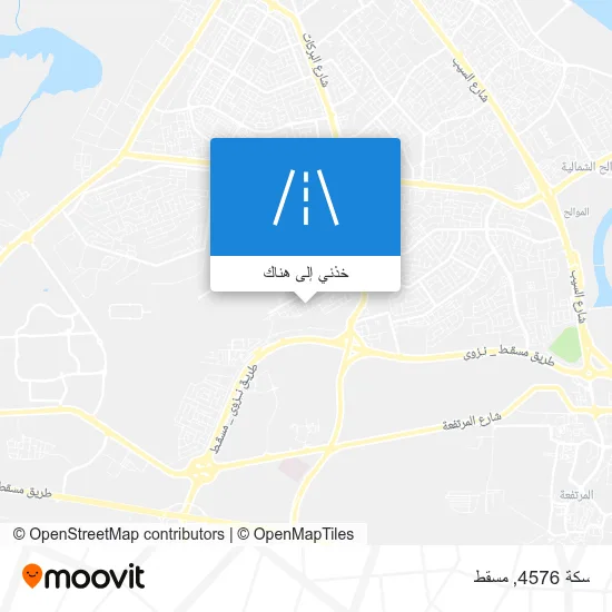 خريطة سكة 4576