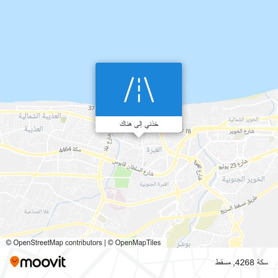 خريطة سكة 4268