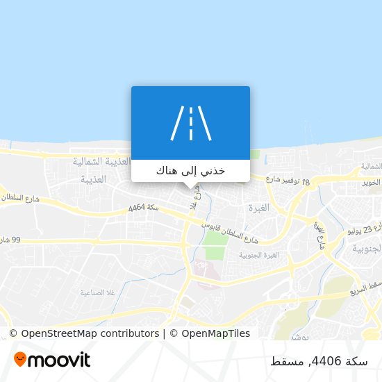 خريطة سكة 4406