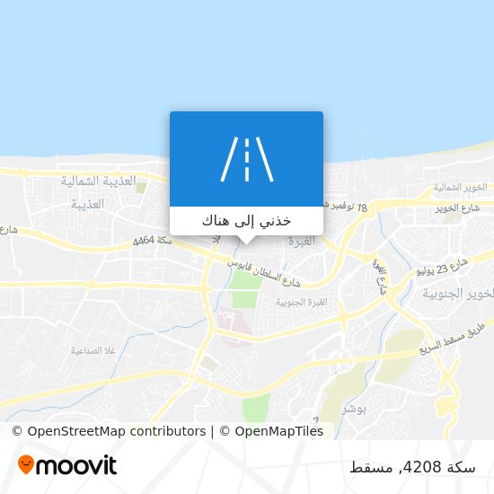 خريطة سكة 4208